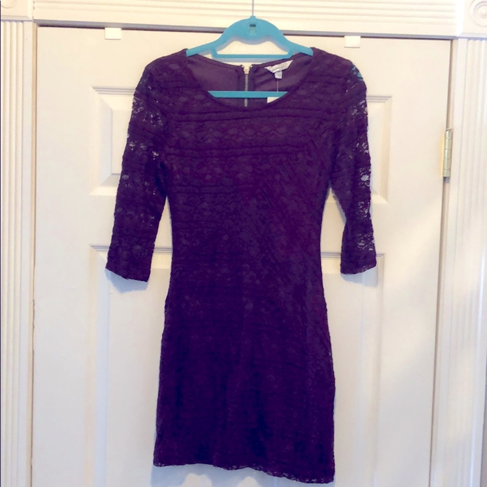 Plum dress